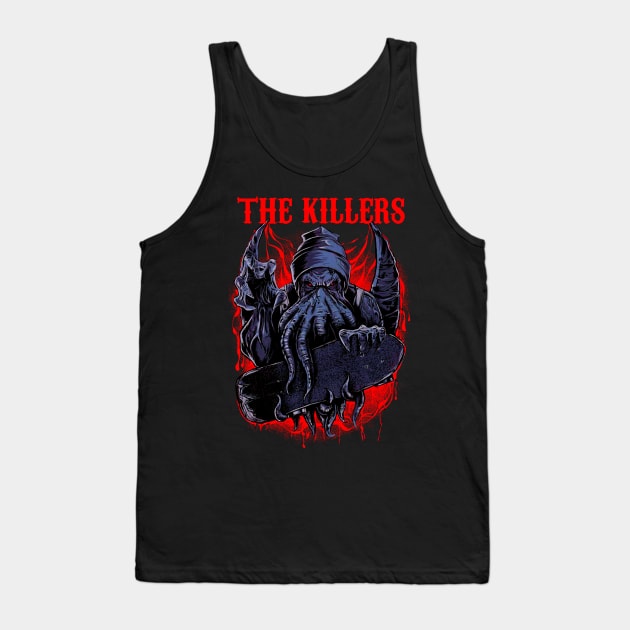 THE KILLERS BAND MERCHANDISE Tank Top by Rons Frogss